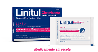 Linitul Cicatrizante Apósitos